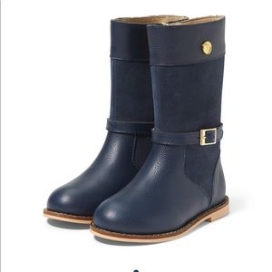 Girls riding boots navy